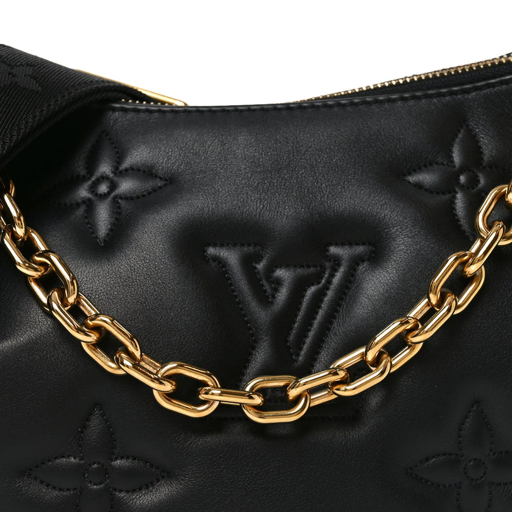 Louis Vuitton Calfskin Bubblegram Over The Moon Black