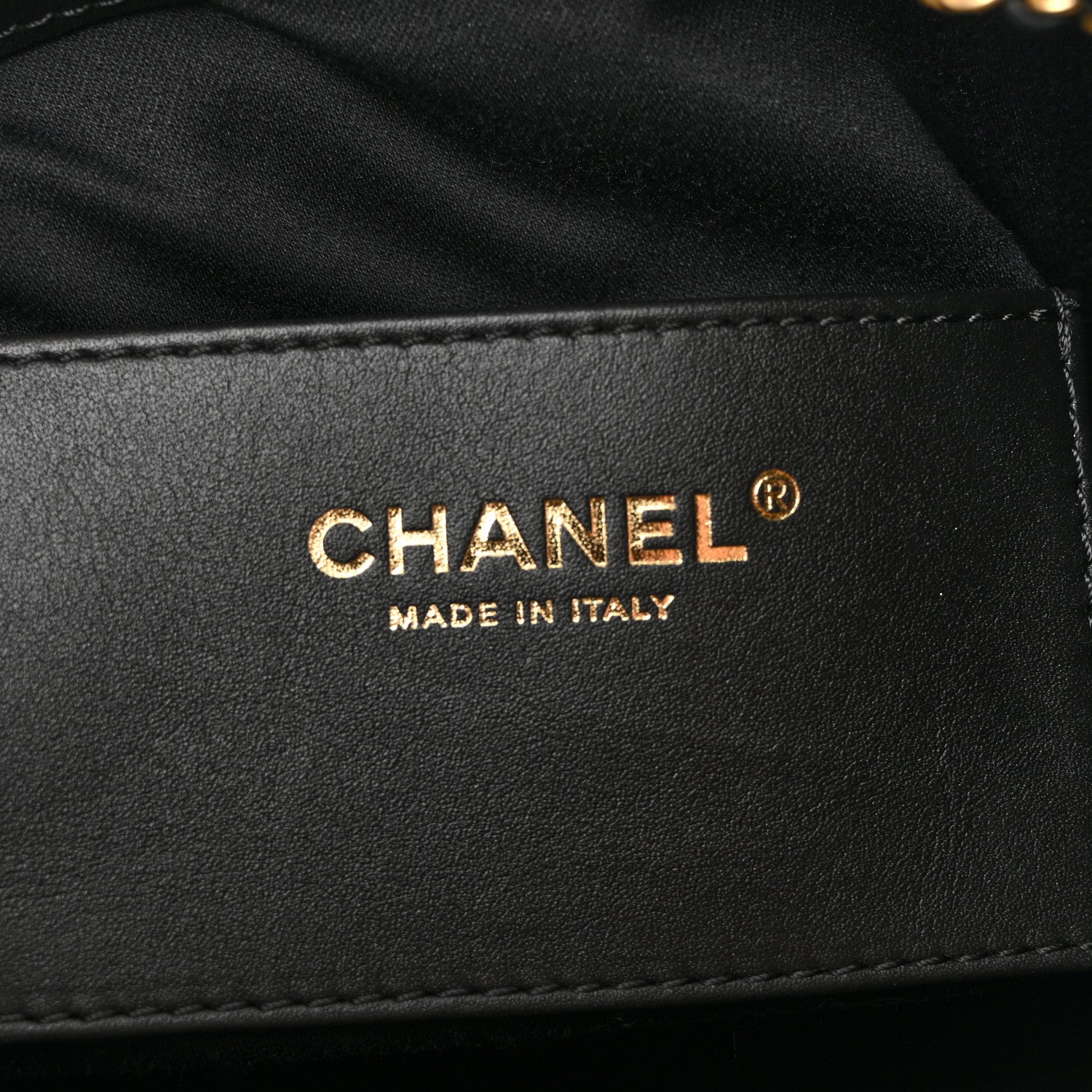 Chanel Canvas Quilted Small Chanel 25 Handbag Black