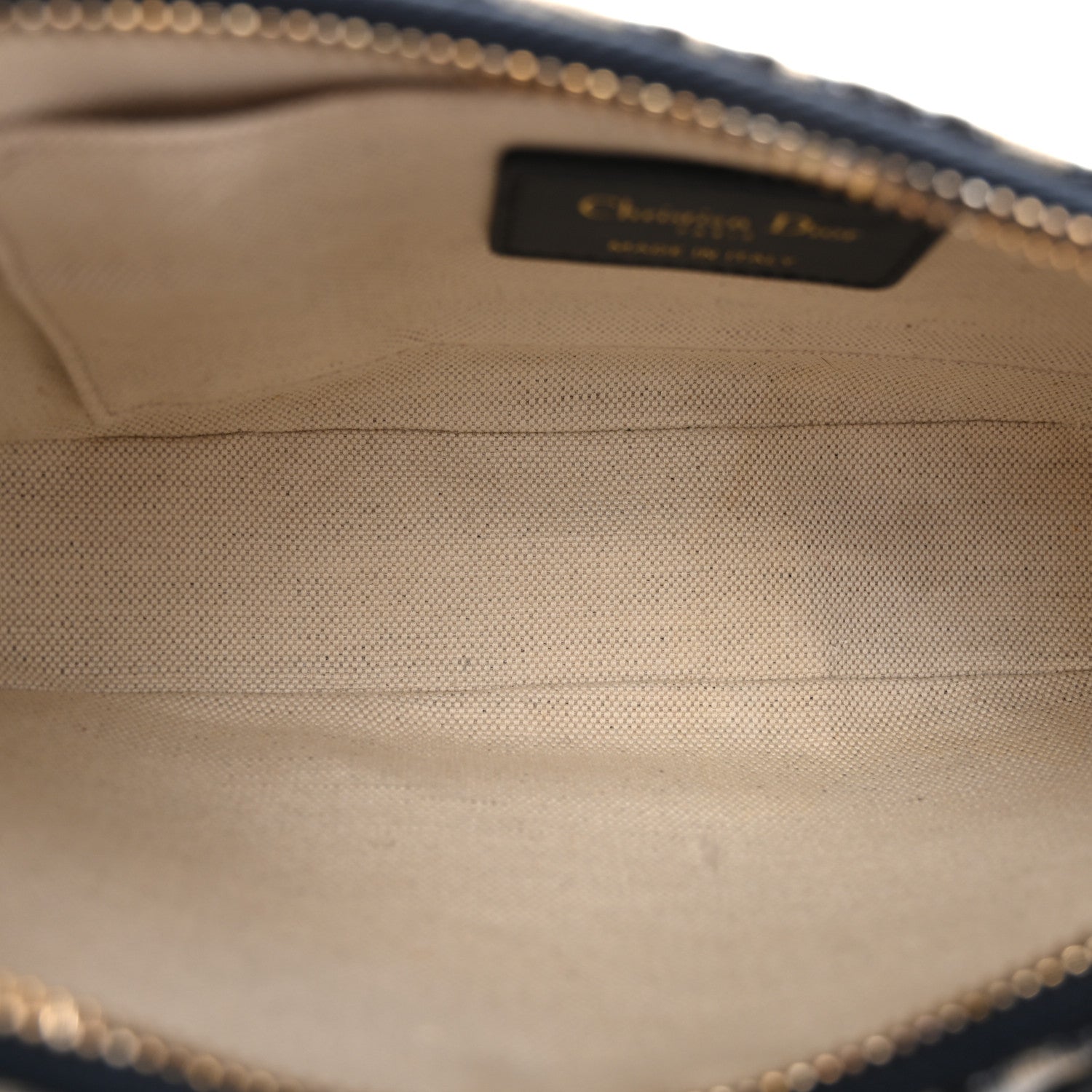 Christian Dior Oblique CD Lounge Bag Blue