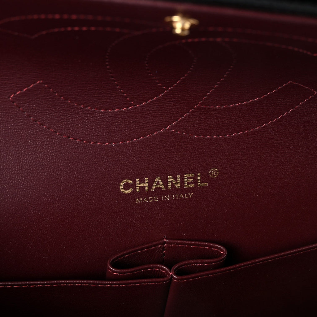 Chanel Caviar Quilted Jumbo Double Flap Black