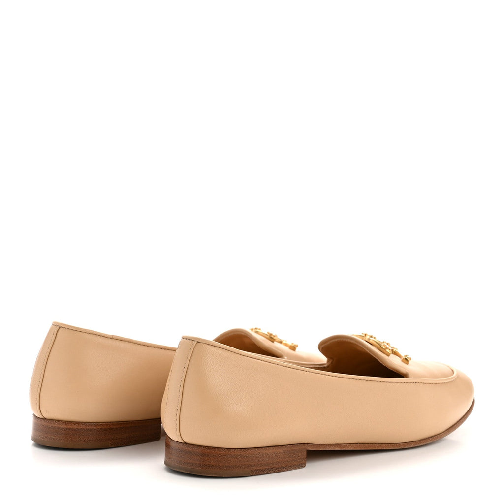 Lambskin Pearl CC Loafers 36 Beige