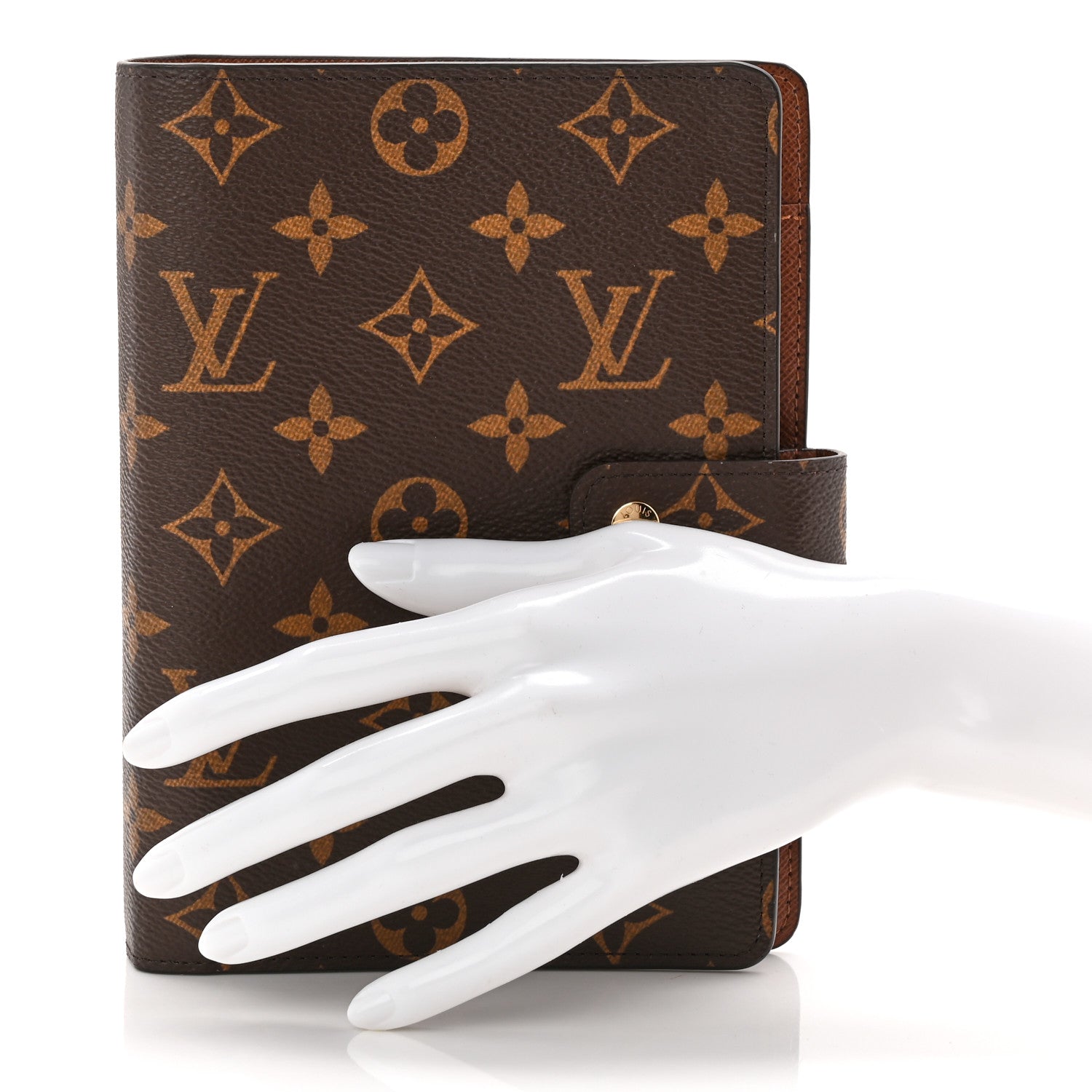 Louis Vuitton Monogram Medium Ring Agenda Cover