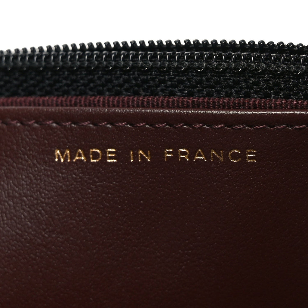 Chanel Caviar Quilted Wallet on Chain WOC Black