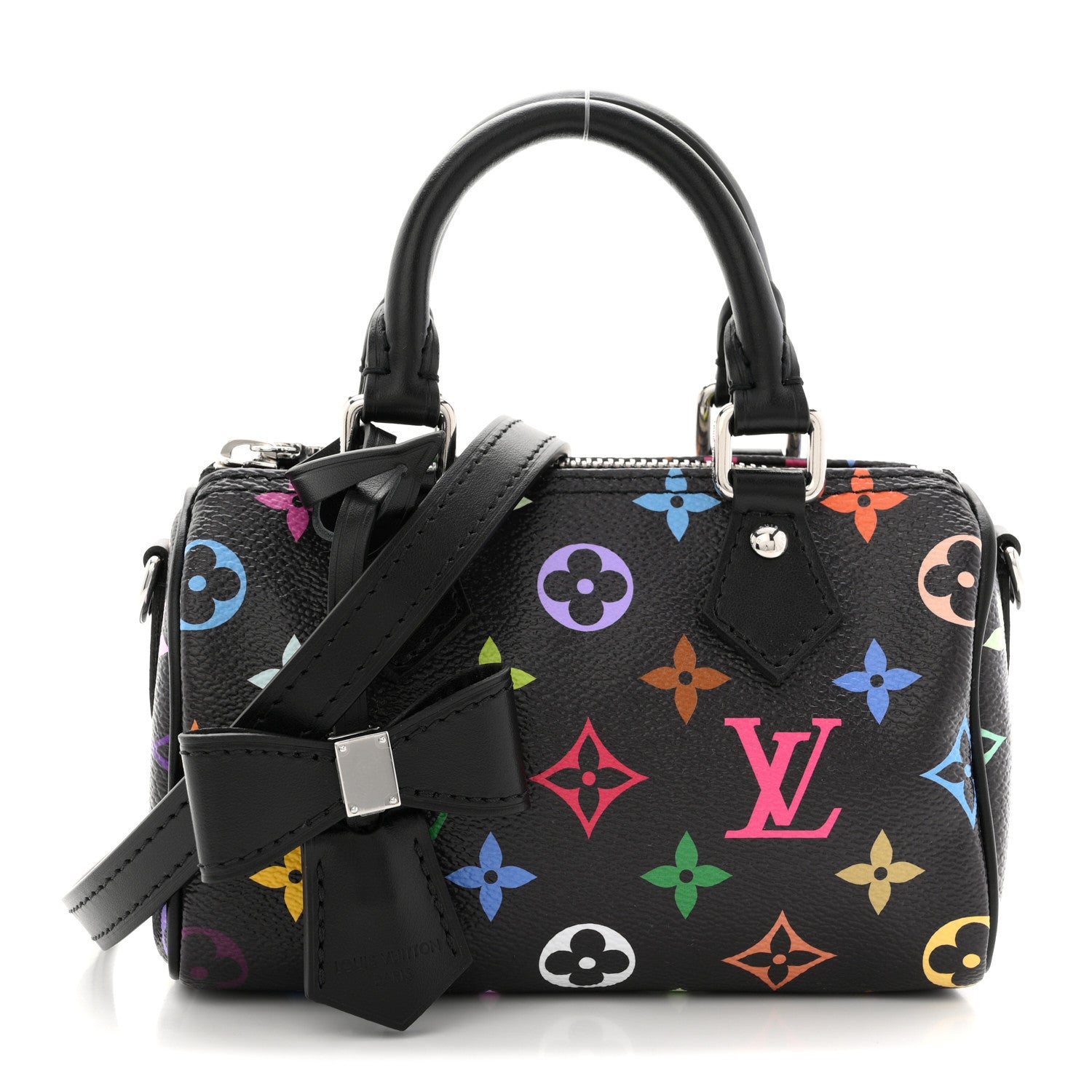 Louis Vuitton LV X TM Monogram Multicolor Nano Speedy Black