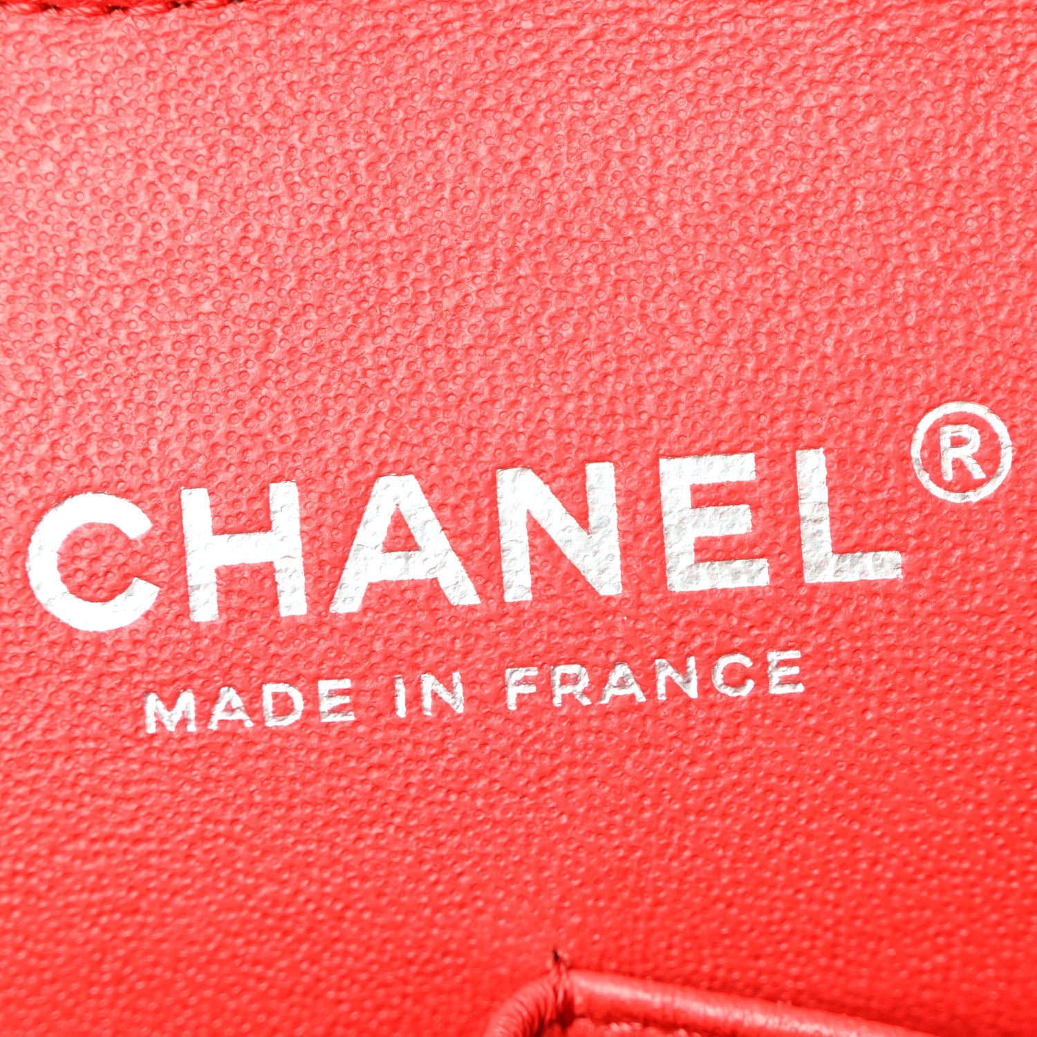 Chanel Patent Calfskin Quilted Bi-Color Medium Double Flap Black Red