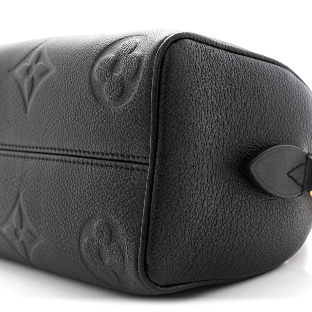 Louis Vuitton Empreinte Monogram Giant Speedy Bandouliere 20 Black