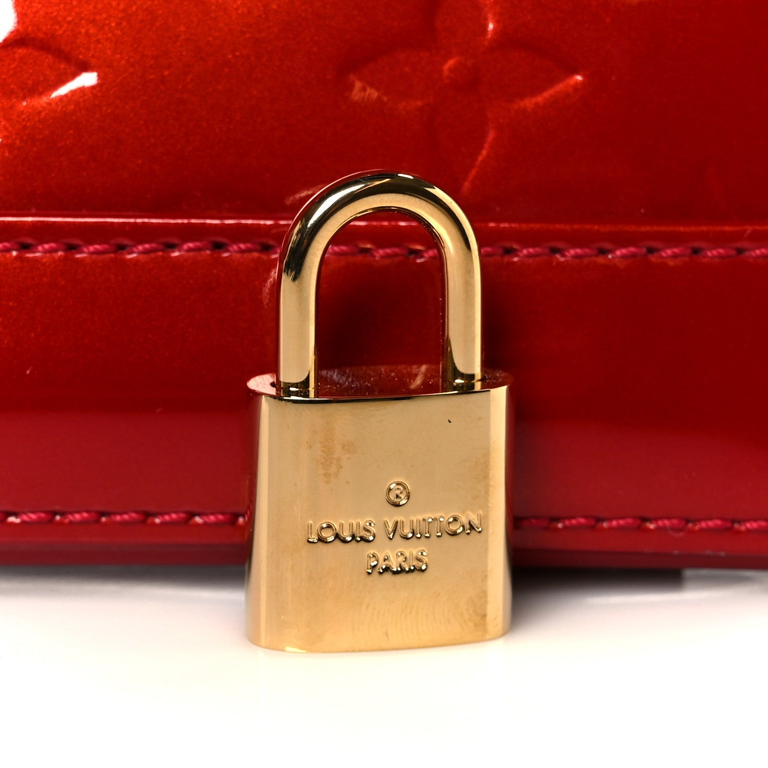 Louis Vuitton Vernis Alma BB Cherry
