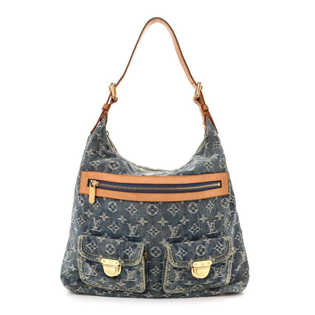 Louis Vuitton Denim Baggy GM Blue