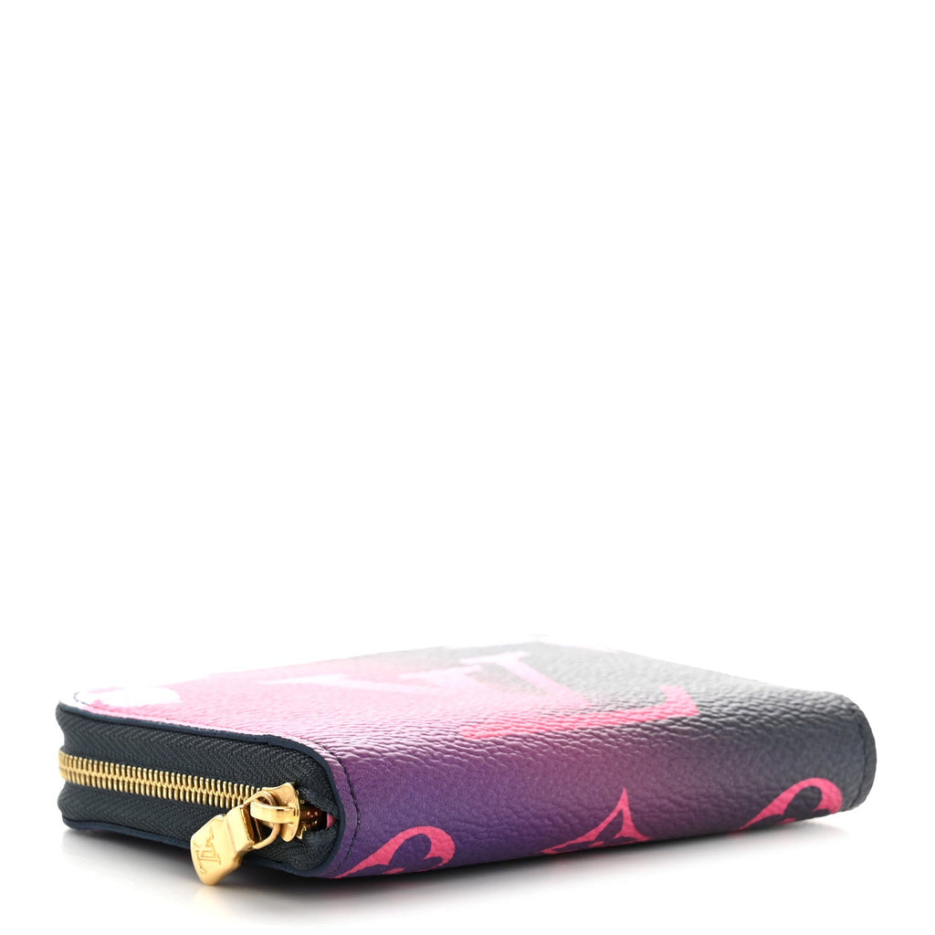 Louis Vuitton Monogram Giant Spring In The City Zippy Coin Purse Midnight Fuchsia