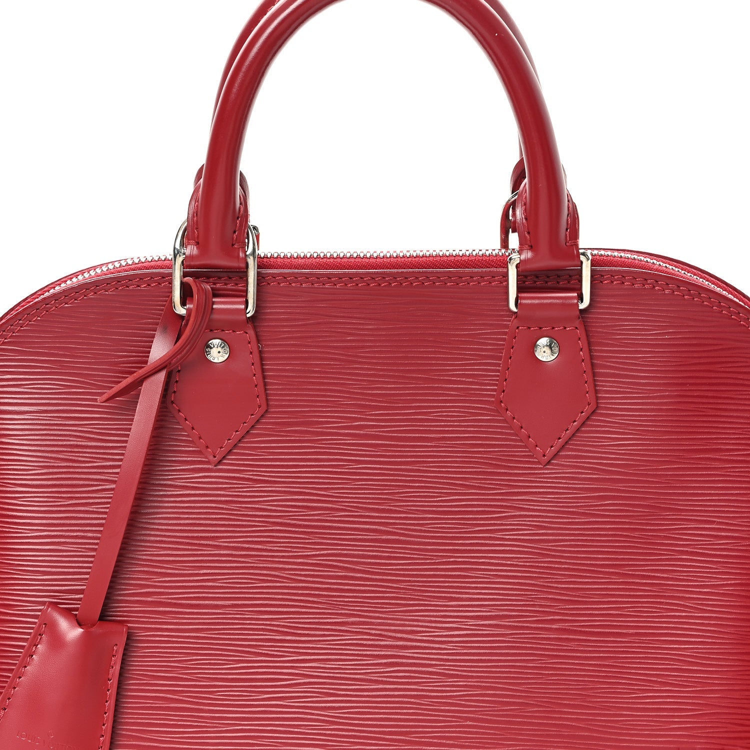 Louis Vuitton Epi Alma PM Castillan Red