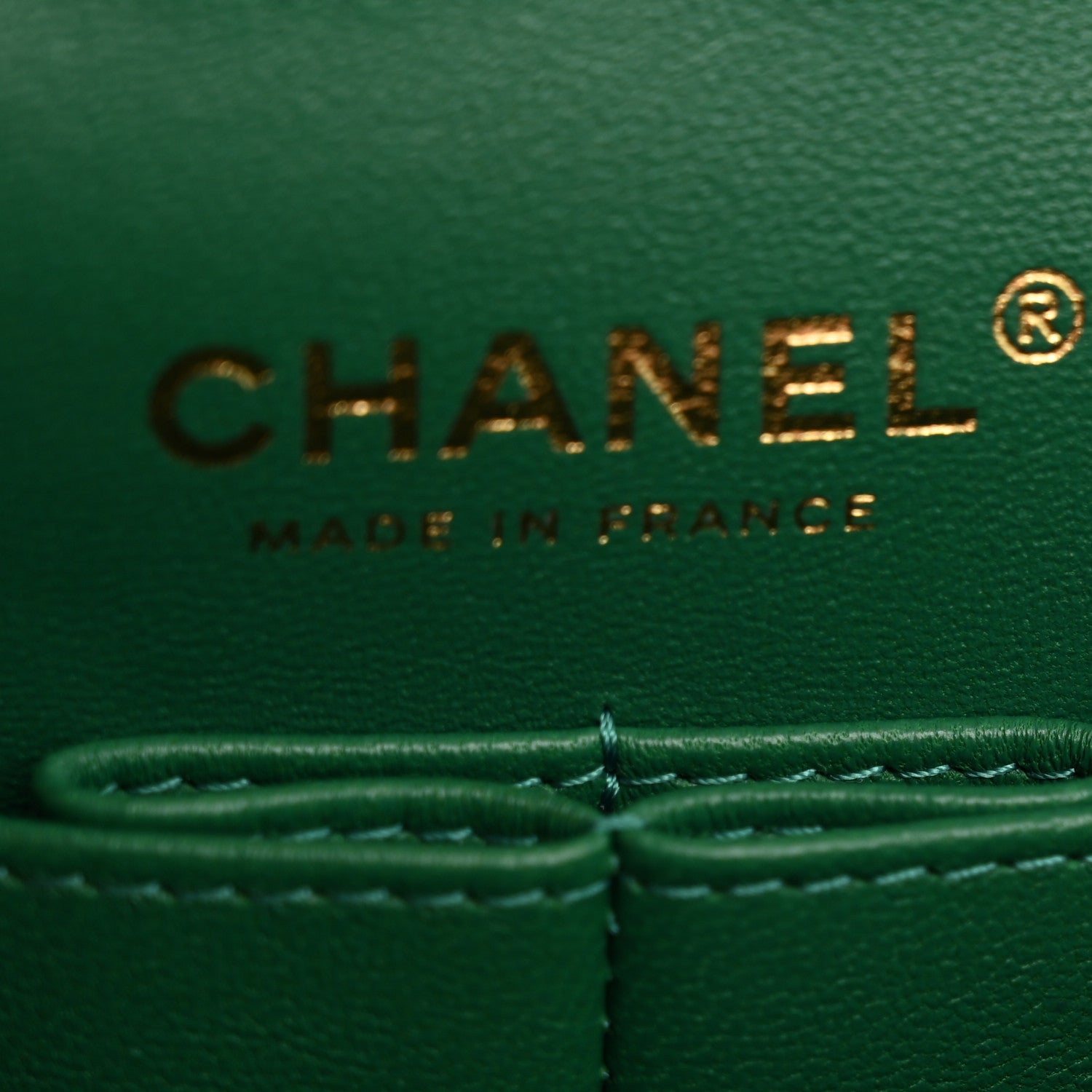 Chanel Caviar Quilted Small Double Flap Green