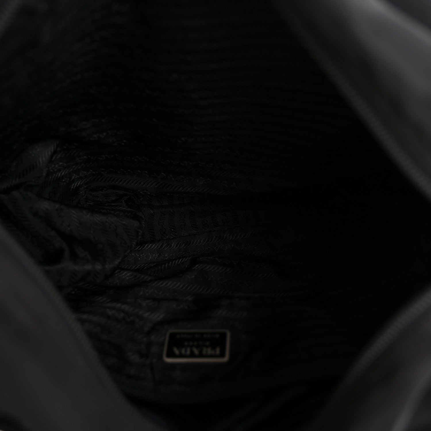 Prada Tessuto Nylon Tote Black