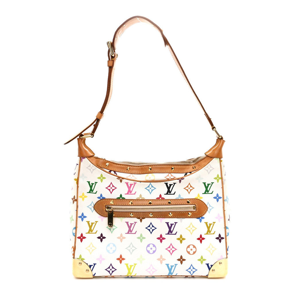 Louis Vuitton Monogram Multicolor Boulogne White
