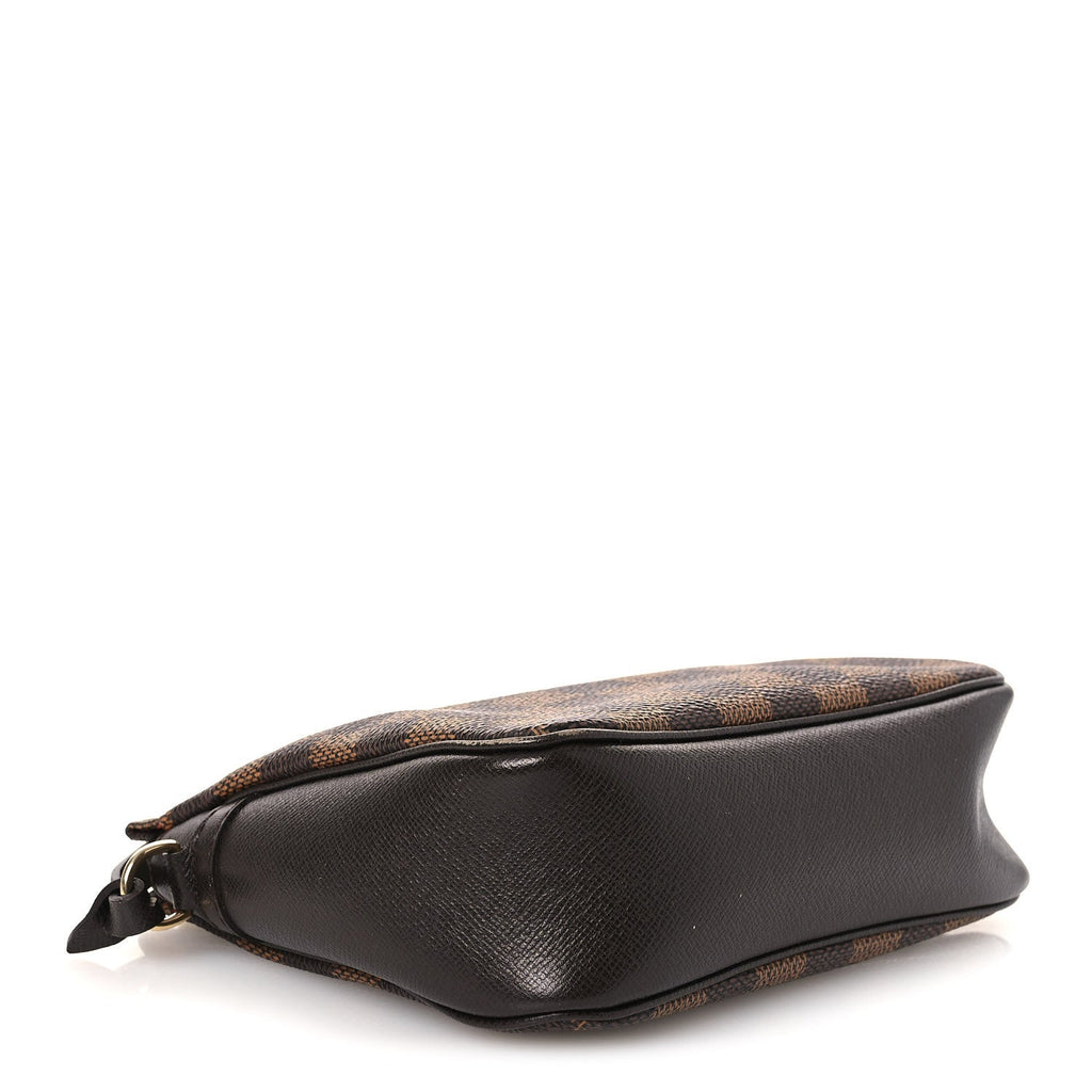 Louis Vuitton Damier Ebene Trousse Make Up Bag Pochette