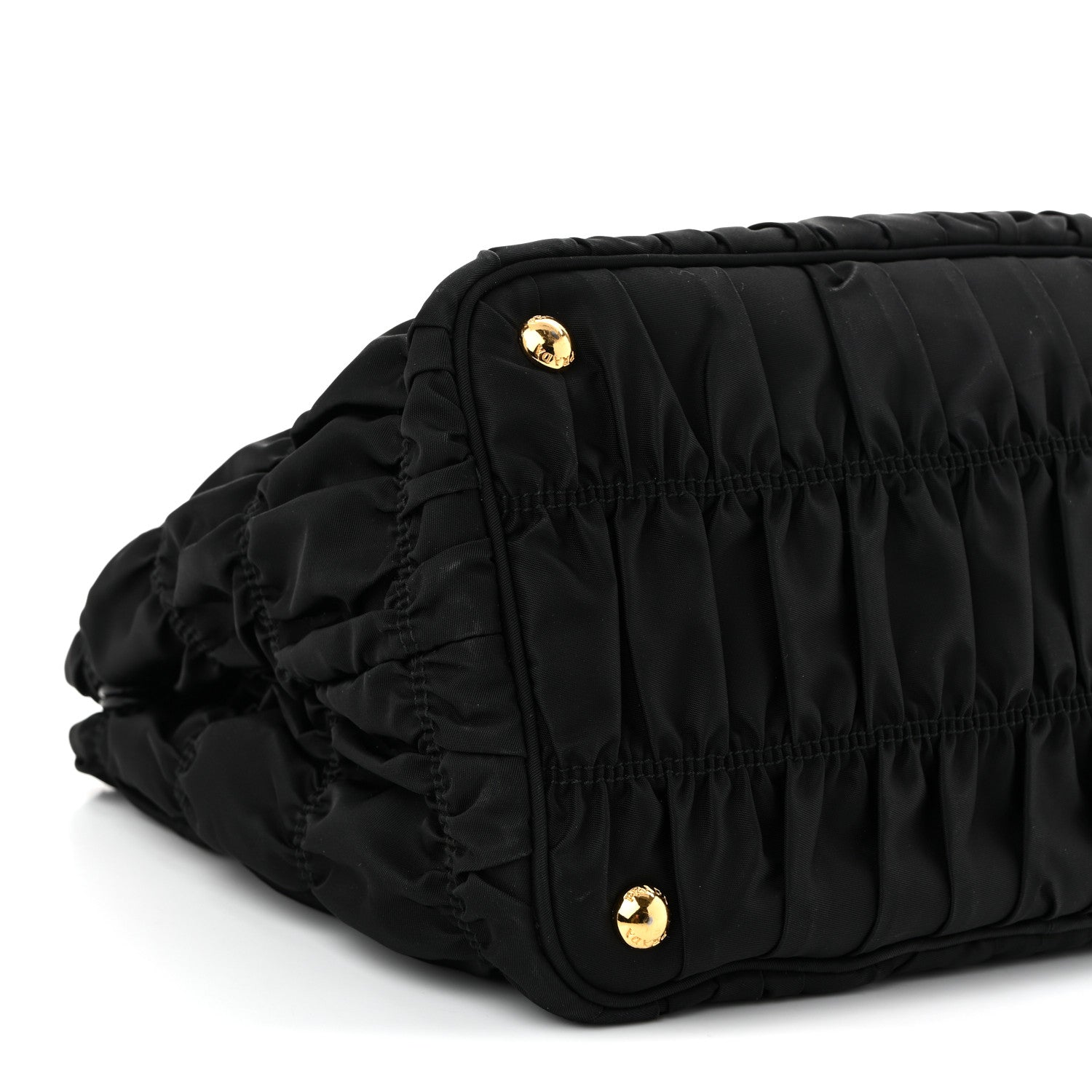 Prada Tessuto Nylon Gaufre Tote Black