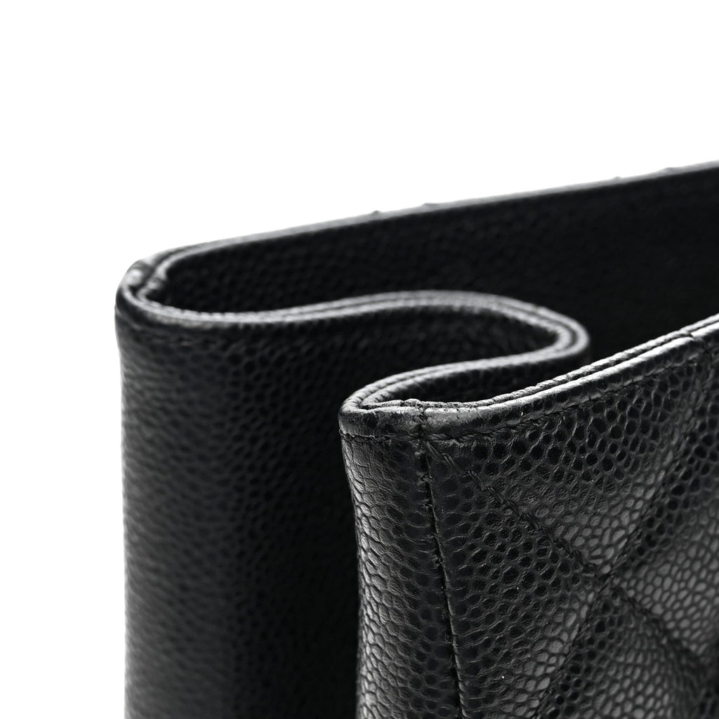 Chanel Caviar Quilted XL Grand Shopping Tote GST Black