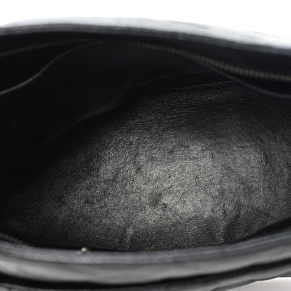 Chanel Caviar Quilted Medallion Tote Black
