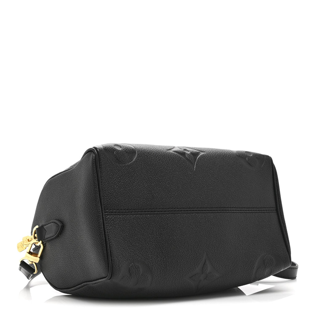 Louis Vuitton Empreinte Monogram Giant Speedy Bandouliere 25 Black