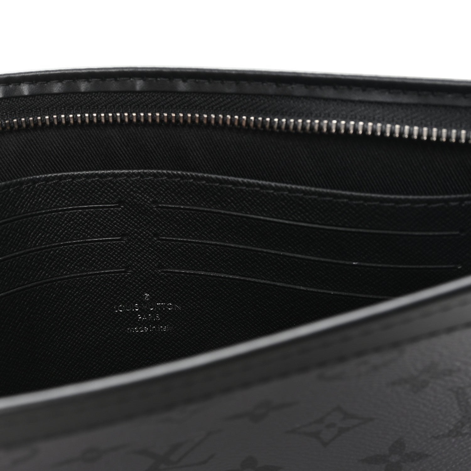 Louis Vuitton Monogram Eclipse Reverse Pochette Voyage MM