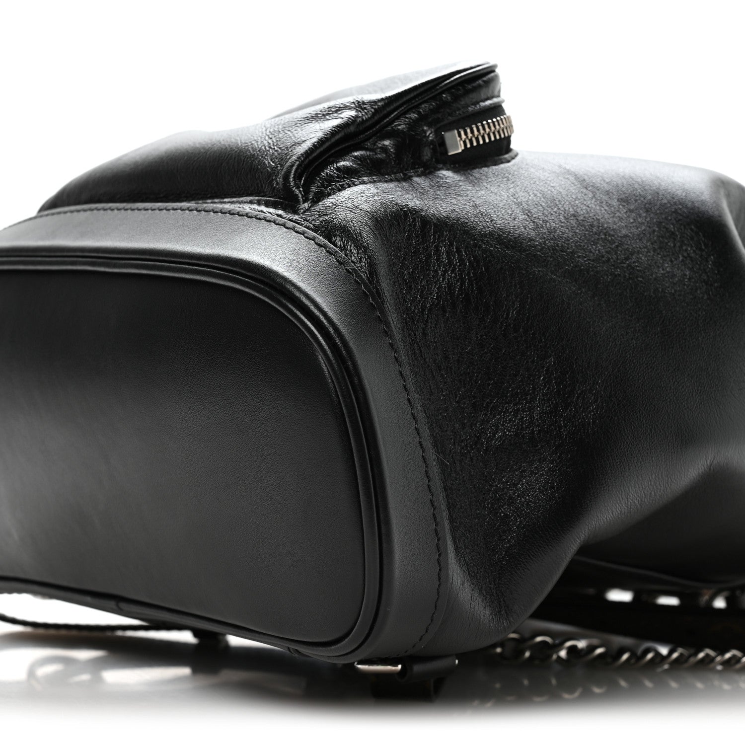 Louis Vuitton Lambskin Monogram Montsouris Vibe PM Black