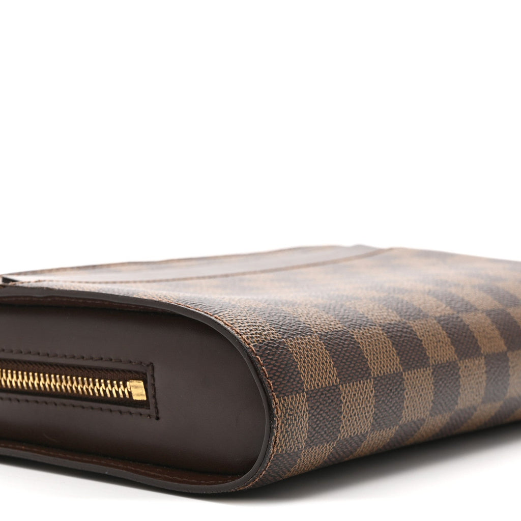 Louis Vuitton Damier Ebene Pochette Saint Louis Clutch