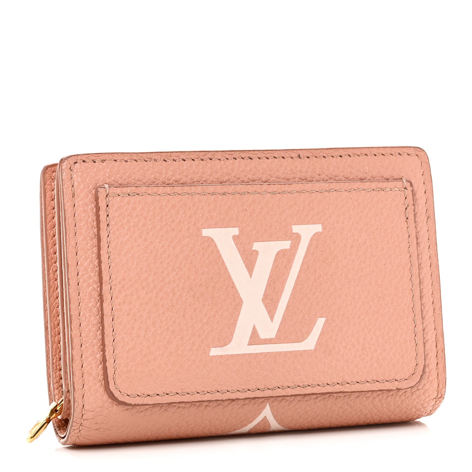 Louis Vuitton Empreinte Monogram Giant Clea Wallet Rose Trianon Creme