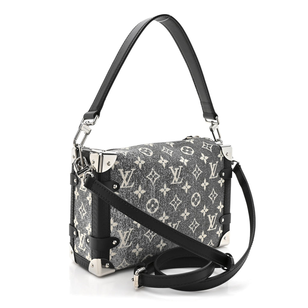 Louis Vuitton Monogram Jacquard Denim Side Trunk Grey