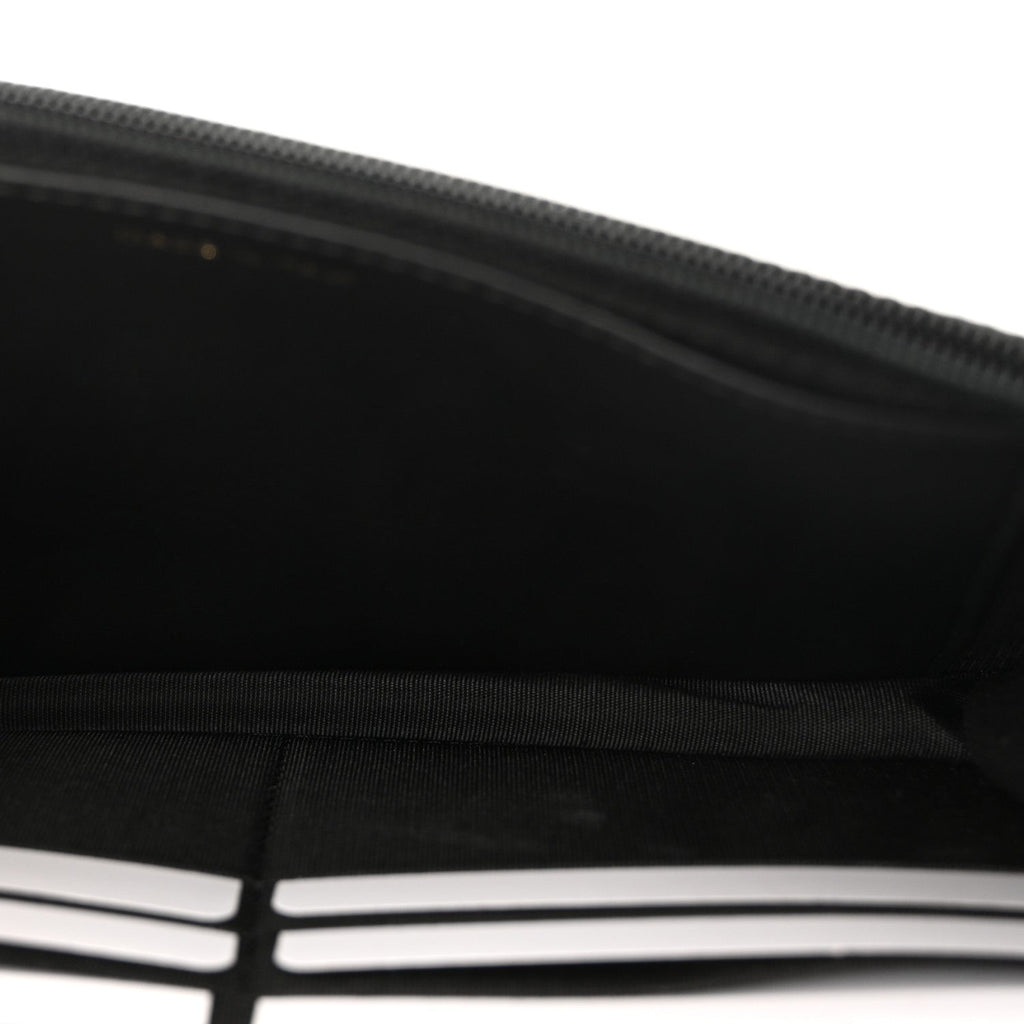 Chanel Caviar Quilted Boy Wallet On Chain WOC Black
