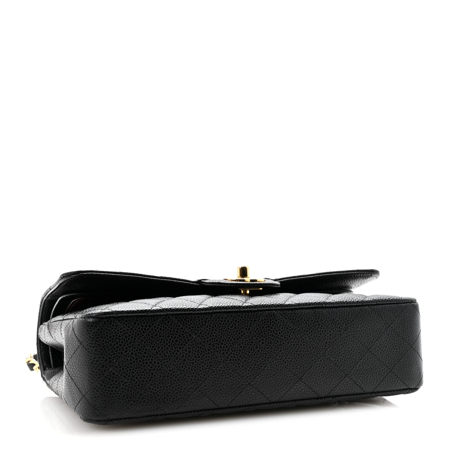 Chanel Caviar Quilted Medium Double Flap Black