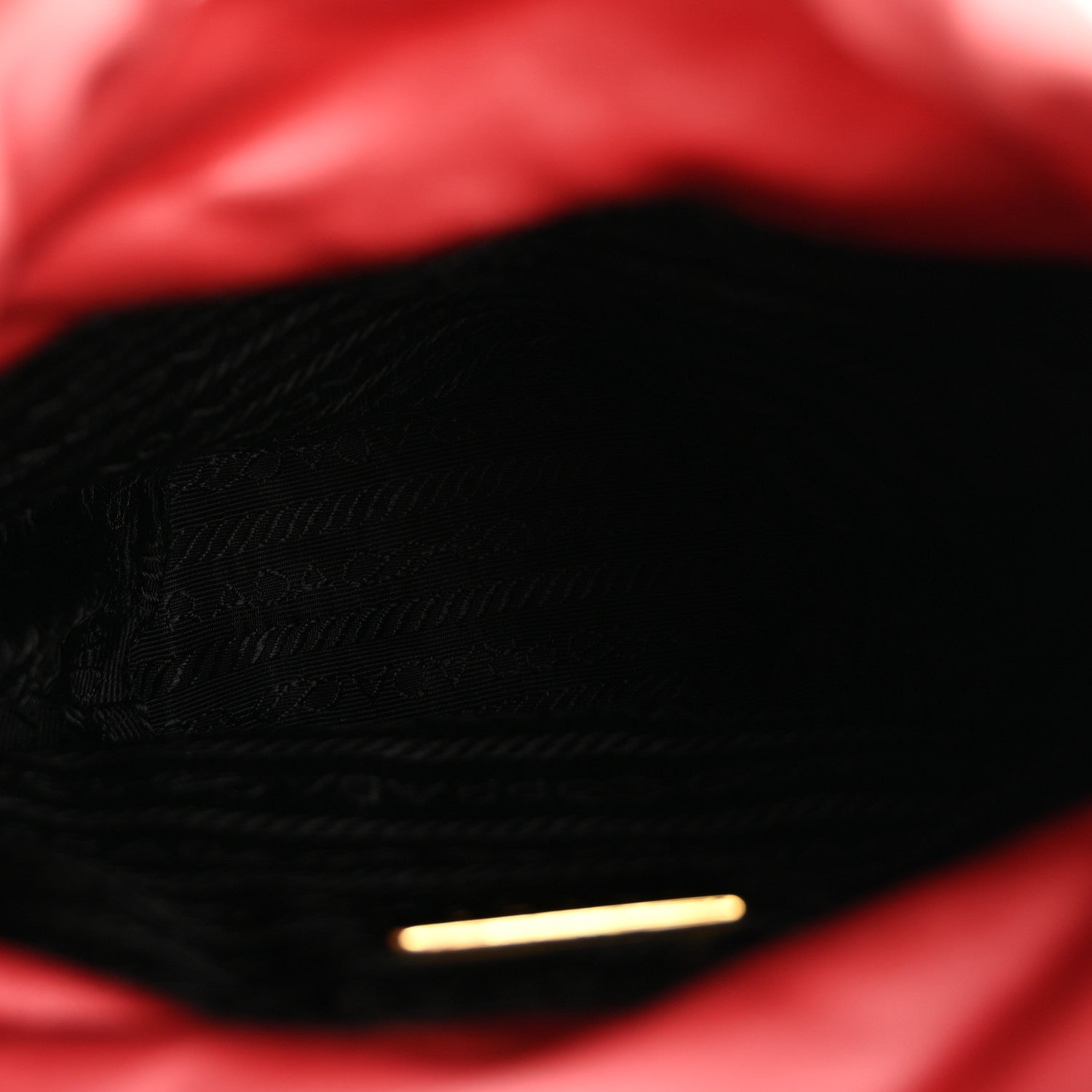 Prada Satin Raso Bucket Bag Pink