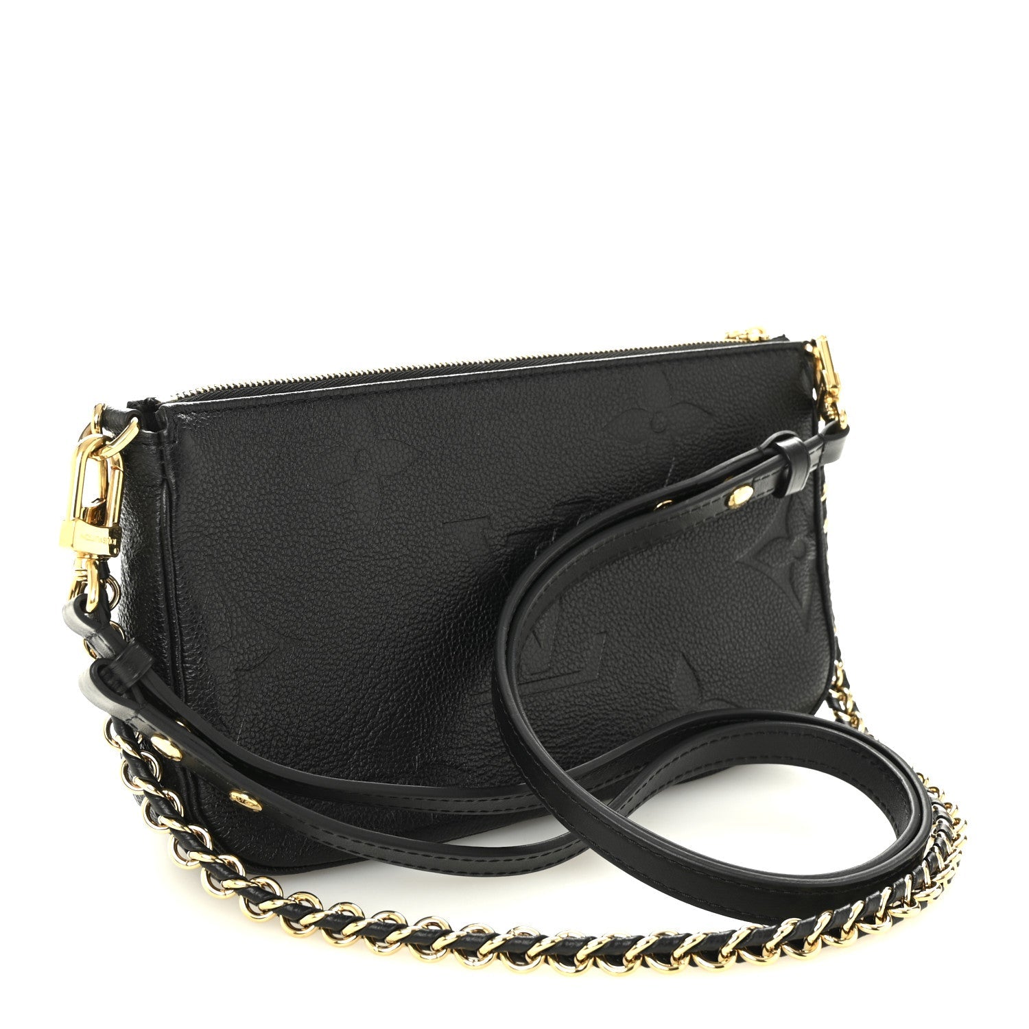 Louis Vuitton Empreinte Monogram Giant Multi Pochette Accessories Black