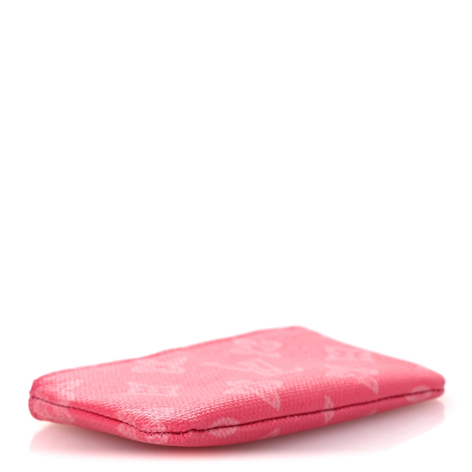 Louis Vuitton Monogram Origine Lin Key Pouch Rose Ruban