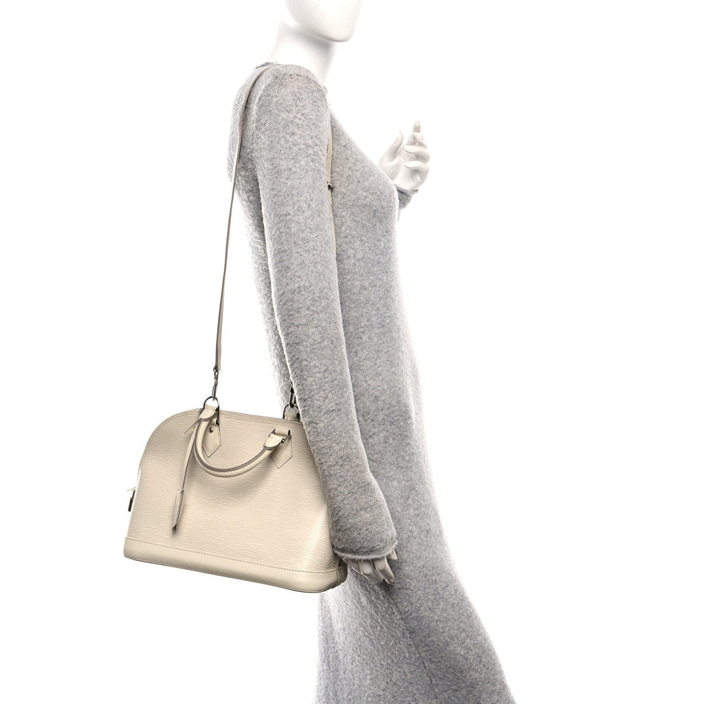 Louis Vuitton Epi Alma PM Ivory