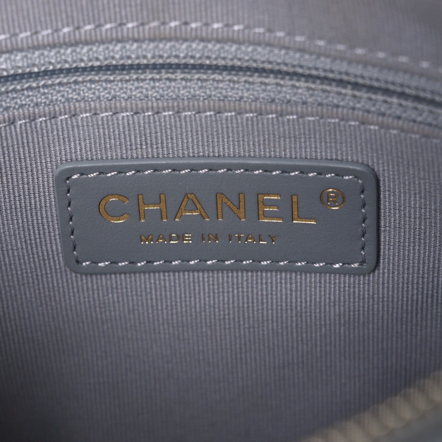 Chanel Caviar Quilted Daylight Hobo Grey