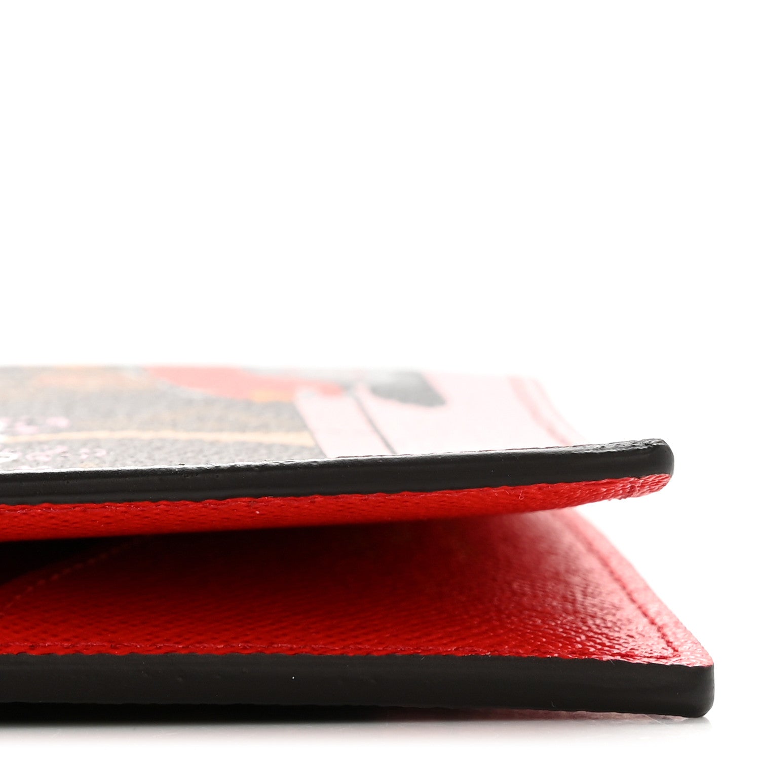 Louis Vuitton Monogram 2019 Christmas Animation Passport Cover Rouge