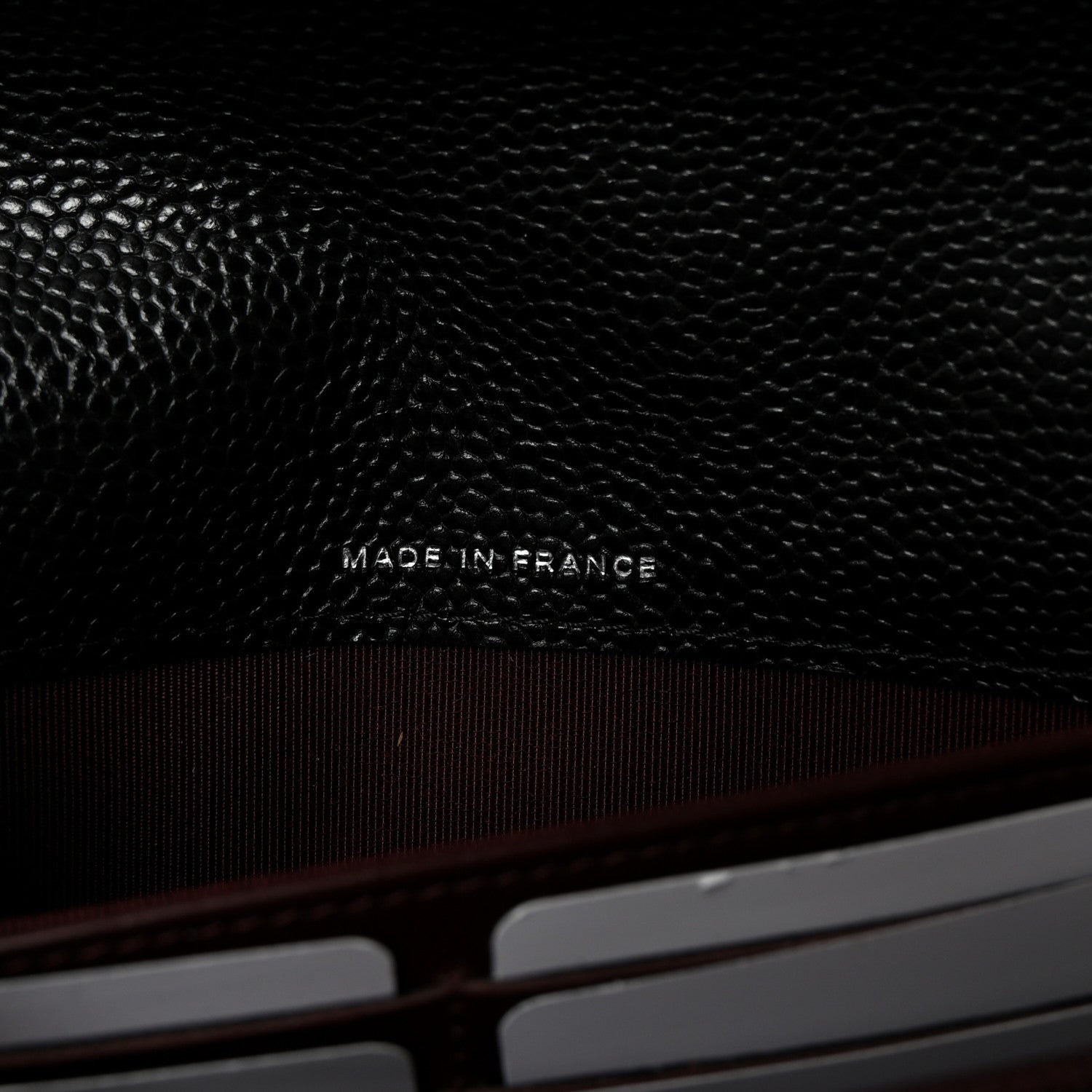 Caviar Quilted Large Gusset Flap Wallet Black