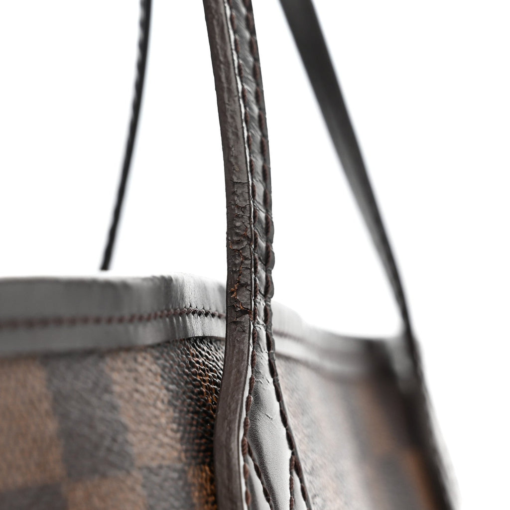Louis Vuitton Damier Ebene Neo Neverfull MM Rose Ballerine