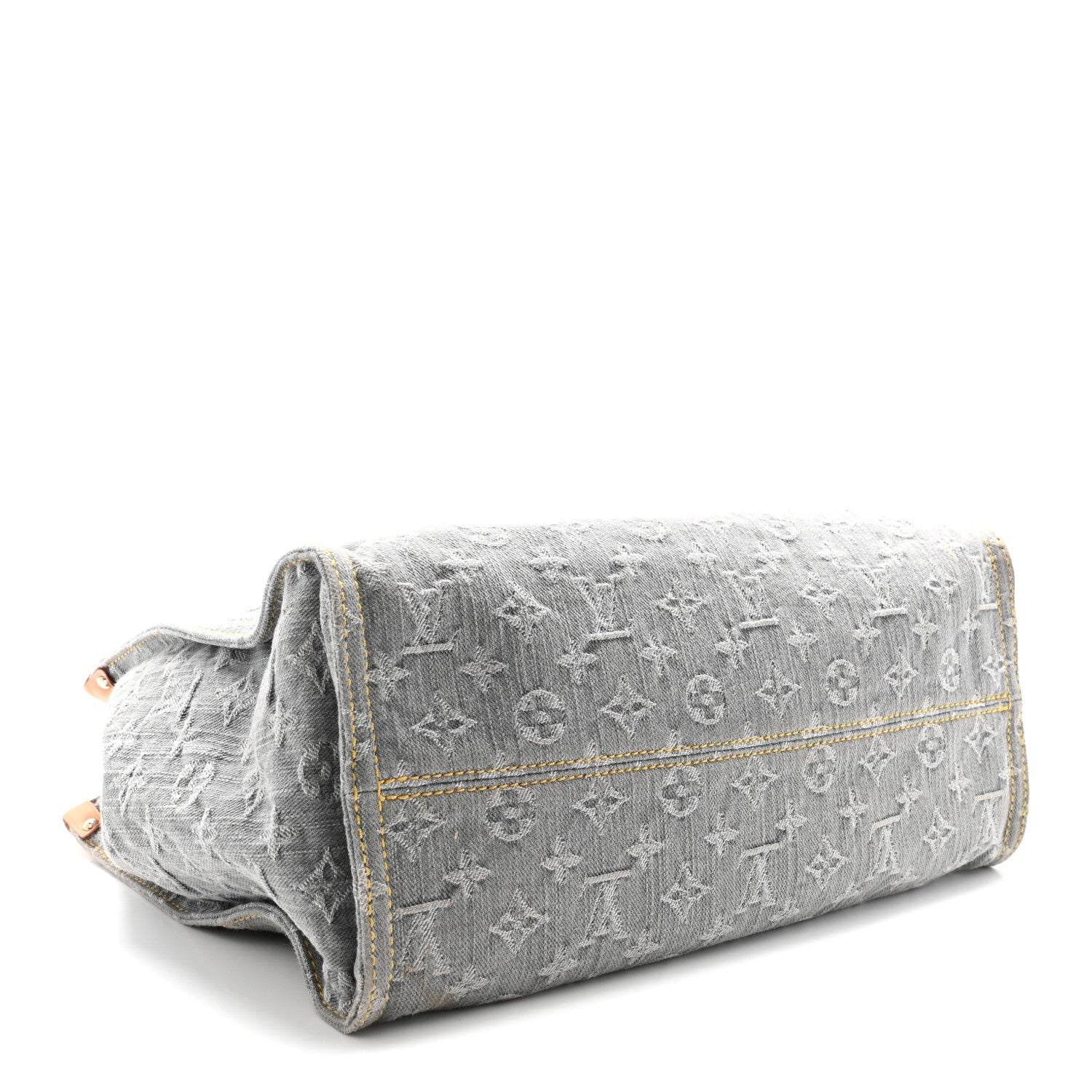 Louis Vuitton Monogram Denim Onthego MM Washed Grey