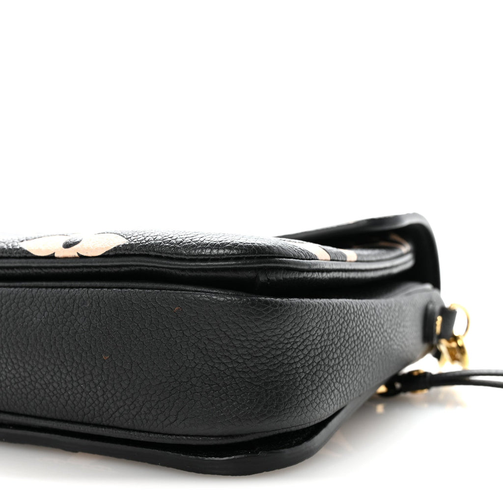 Louis Vuitton Empreinte Monogram Giant Pochette Metis Black Beige