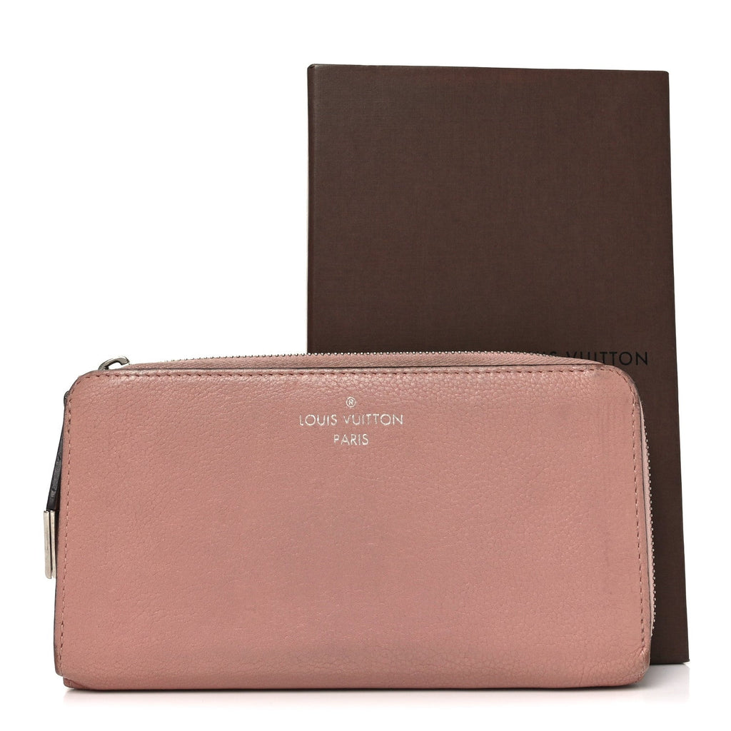 Louis Vuitton Veau Cachemire Comete Wallet Magnolia