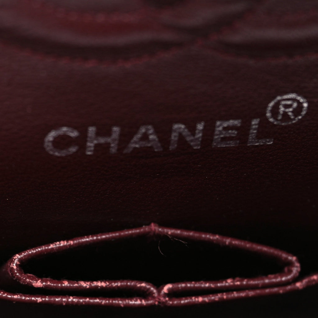 Chanel Lambskin Quilted Medium Double Flap Black