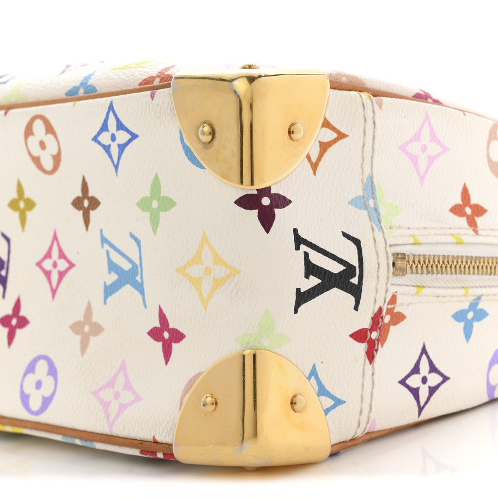 Louis Vuitton Monogram Multicolor Trouville White