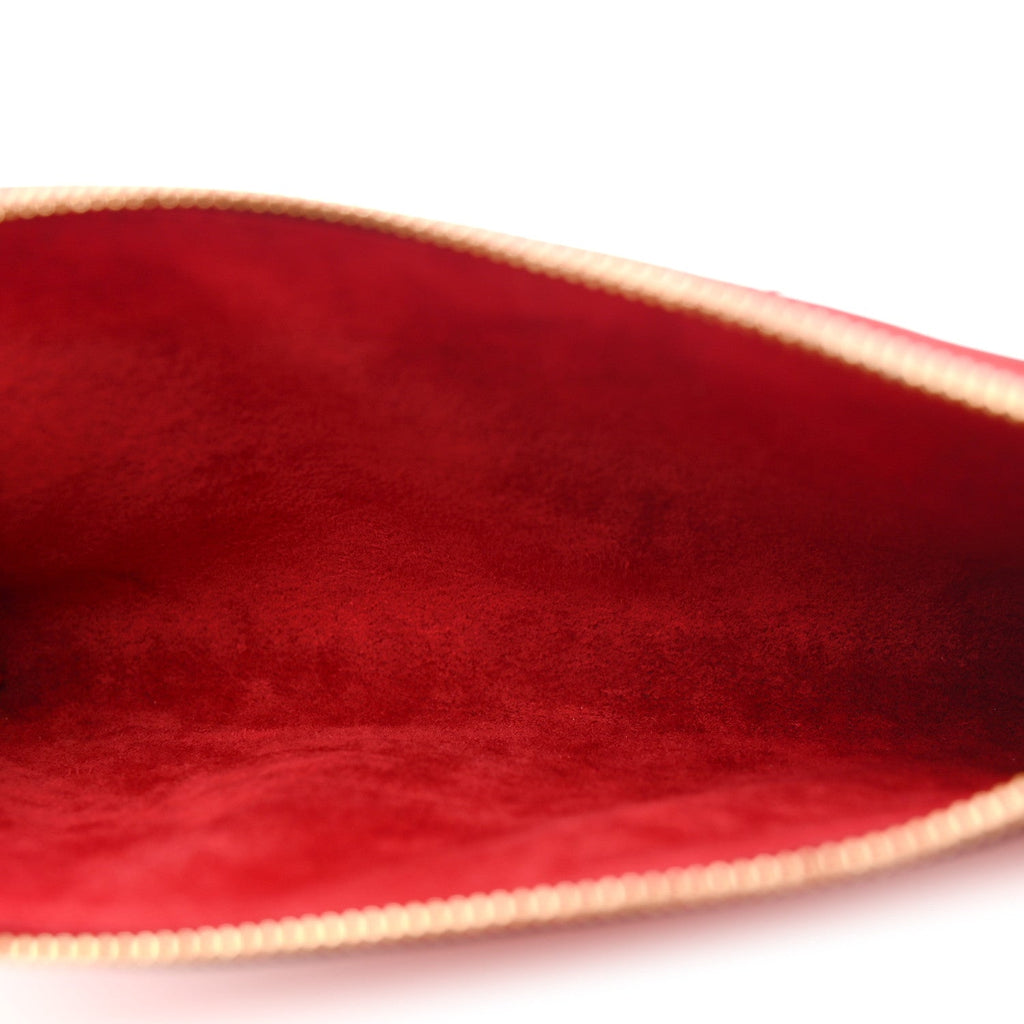 Louis Vuitton Epi Pochette Accessories 21 Castillan Red