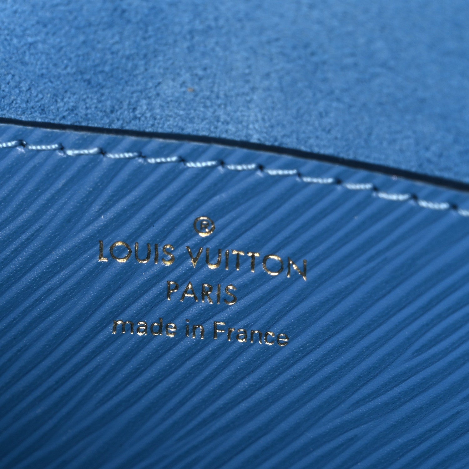 Louis Vuitton Epi Twist Shoulder Bag MM Blue Jean