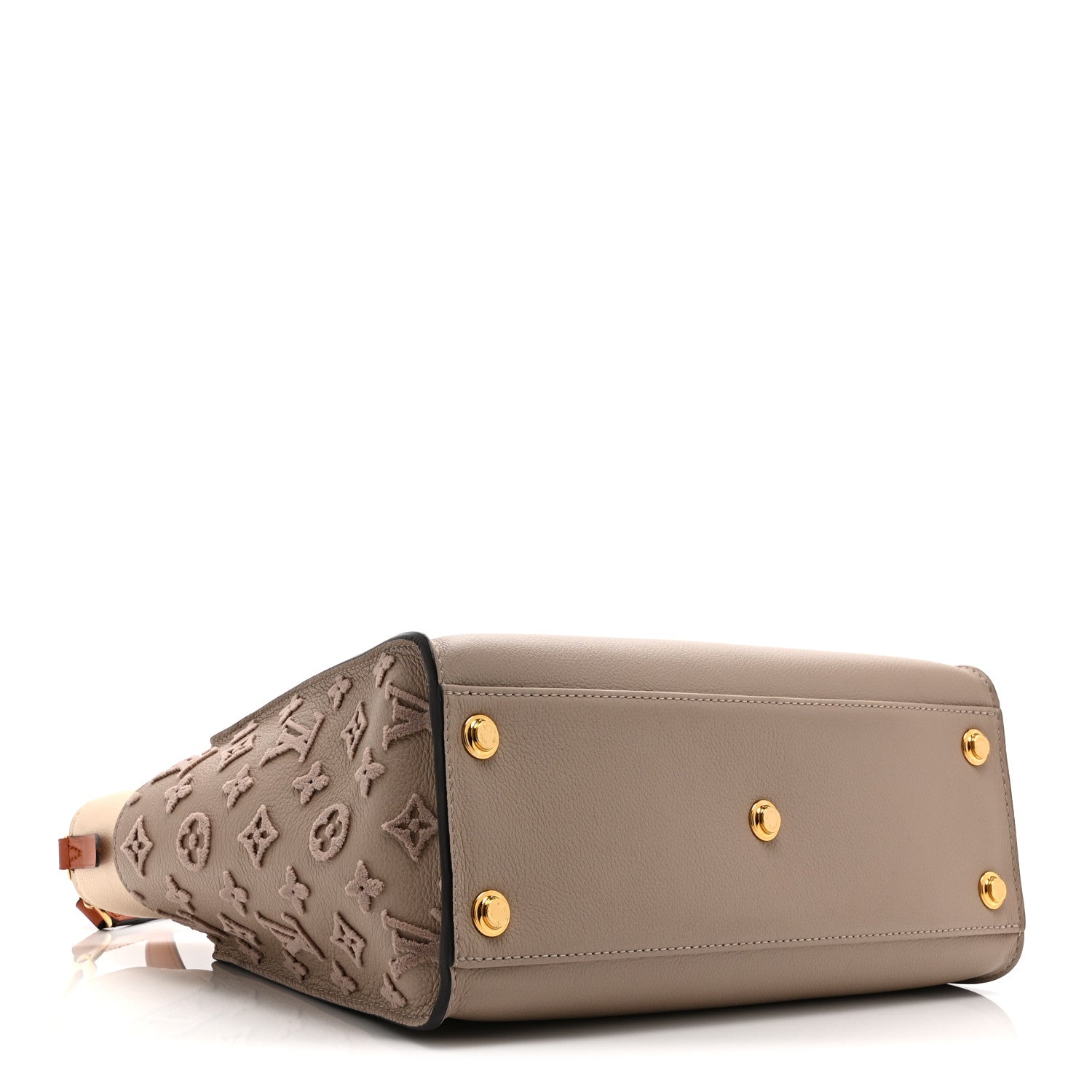 Louis Vuitton Calfskin Monogram Tufting On My Side Galet