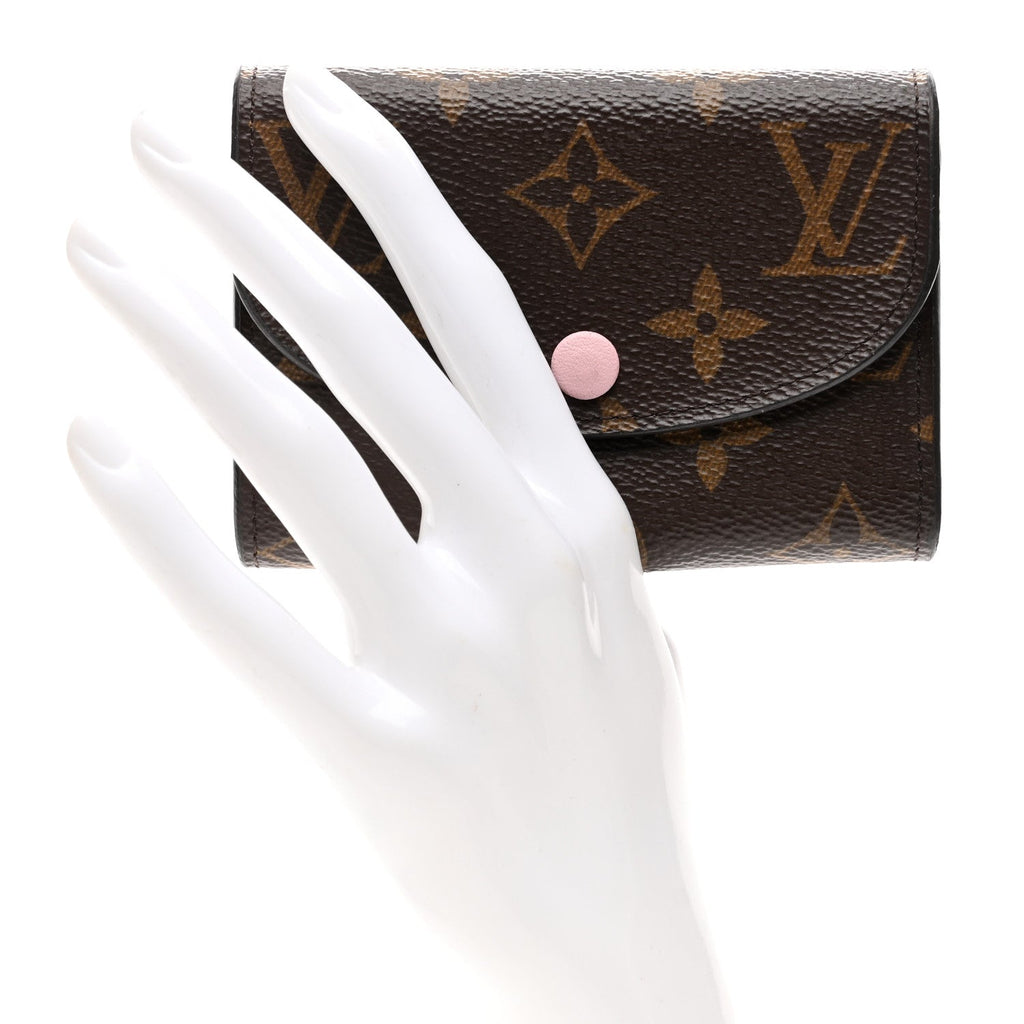 Louis Vuitton Monogram Rosalie Coin Purse Rose Ballerine