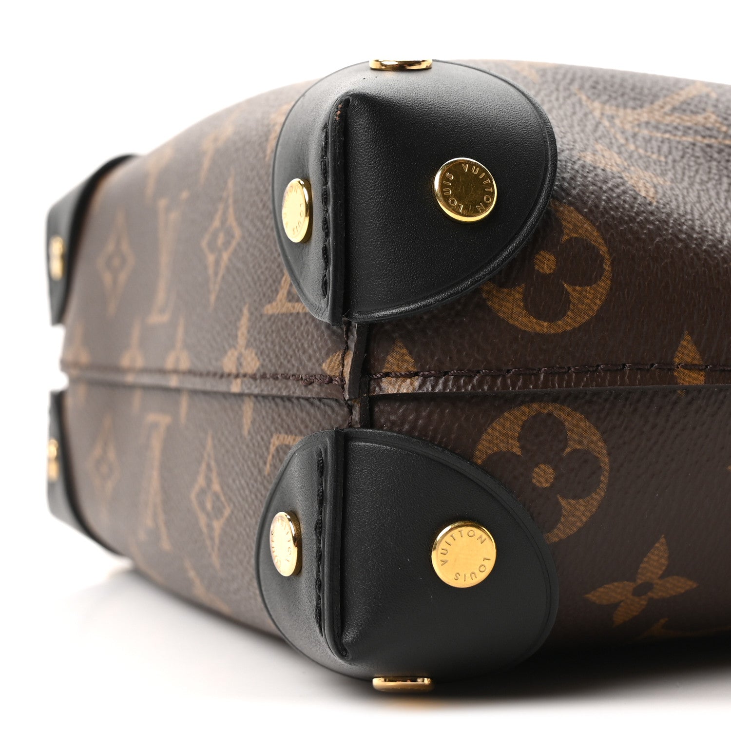 Louis Vuitton Monogram Petite Malle Souple Black