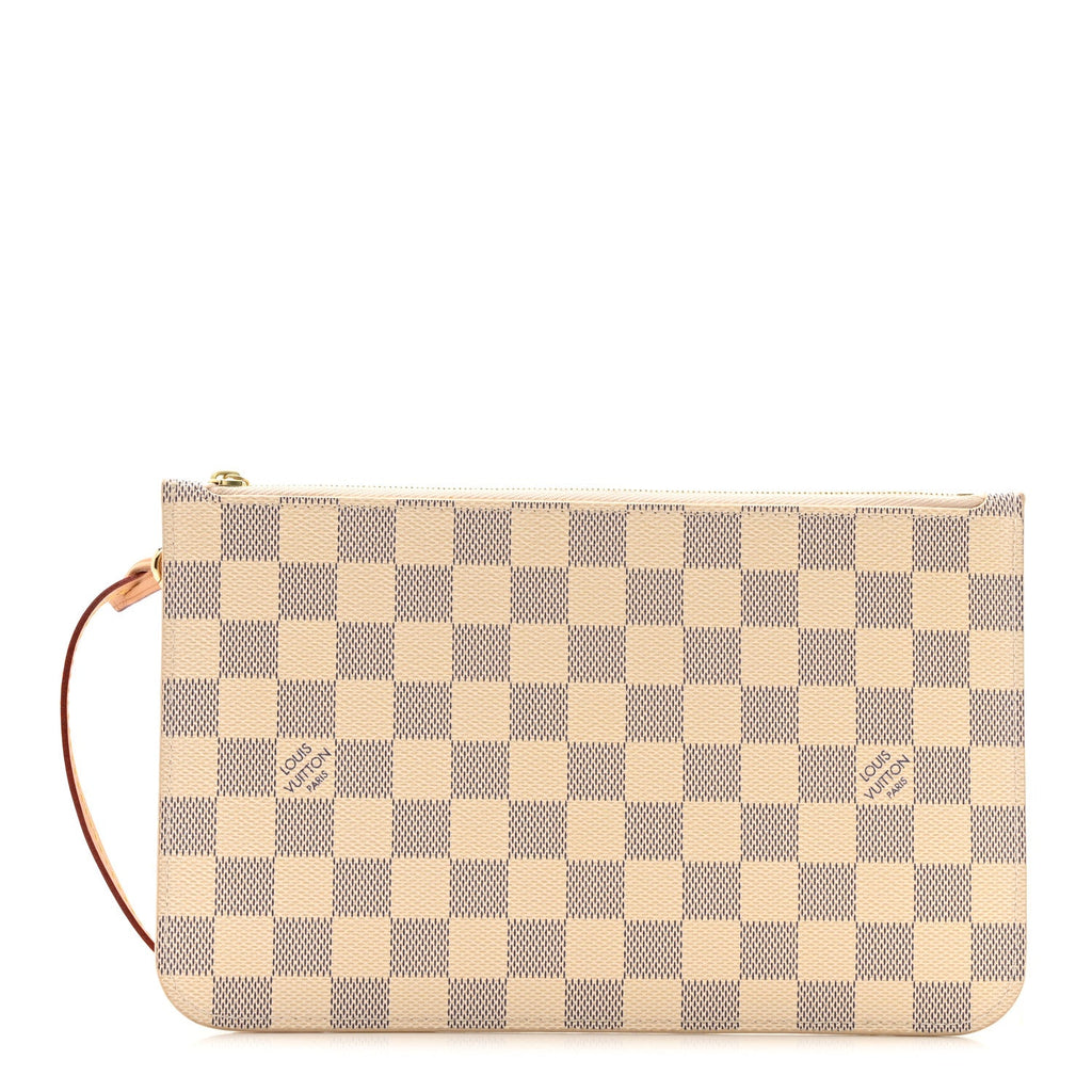 Louis Vuitton Damier Azur Neverfull MM GM Pochette
