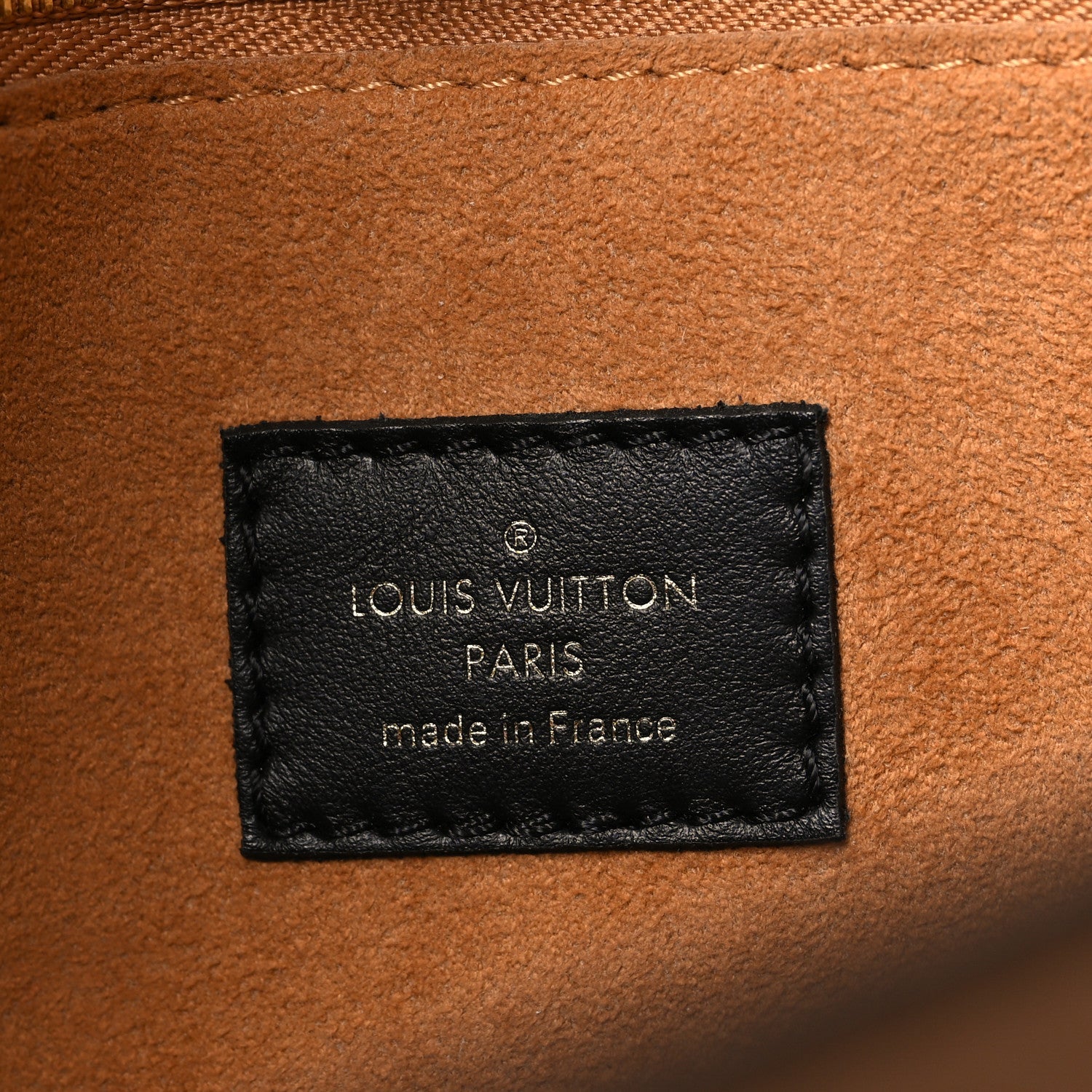 Louis Vuitton Calfskin Monogram On My Side MM Black