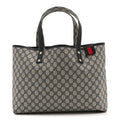 Gucci GG Plus Monogram Medium Signature Web Loop Tote Navy